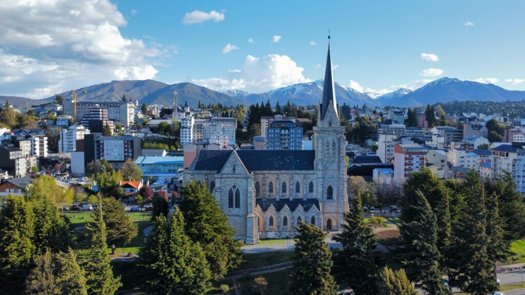 View of the city of Bariloche